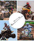 3/8-24 Short And Long Tie Rod Set With Ends For Go Kart Replacement Includes 11 Inch Short Tie Rod Left Driver And 21 Inch Long Tie Rod Right Passenger Thread Size 3/8-24, go-kart tie rods