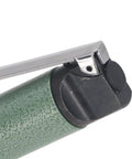 Close-up of Turbocharged 25000RPM Air Die Grinder Pneumatic High-Speed Rotary Tool with green textured grip and metal finish.
