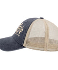 Road Trip Ready RV Pilot Hat For Camper Fans And Travel Junkies, mesh baseball cap with travel and journey theme