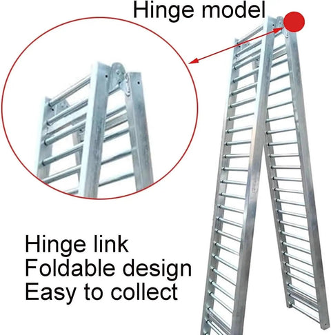 No Sweat Stainless Steel Gravity Conveyor Quick Load Out Setup Smooth Rolling Foldable Unloading Slide For Truck Trailers Warehouse Logistics And Heavy Freight Handling