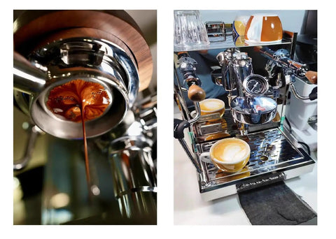 Barista Grade Semi Automatic Espresso Machine With E61 Brew Head And Rotary Pump PID Temp Control Stainless Steel Build