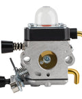 FS55R Carburetor Air Filter Cover for STIHL Trimmers close-up showing metal and plastic components for OEM 4140 120 0612