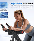 Adjustable Dual Track Ab Machine For Home Gym Core Training And Cardio Fat Burn To Sculpt A Slim Waist showing ergonomic handlebars.