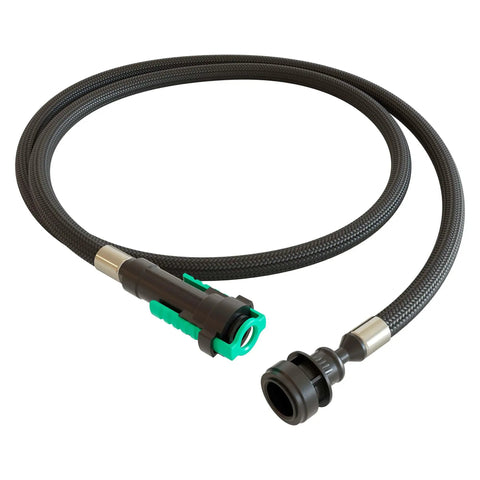 Kitchen Pull Down Hose Replacement For F5297PD Pasadena Faucet, durable braided flexible sprayer hose with connectors.
