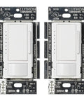 Maestro LED Plus Motion Sensor Dimmer Switch For LED Lighting, 150W, Single Pole Or Multi Location, White, 2 Pack image