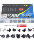 Slick Pro Level 880 Piece Laptop Screw Replacement Kit With Extra Phillips Driver For Universal Notebook Pc Builds and No Hassle Fixes Across Hp Dell Lenovo Toshiba and Sony Models