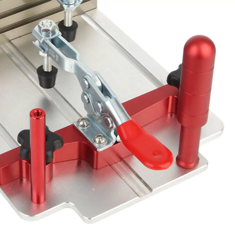 Coping Sled For Router Table And Carpentry Aluminum Alloy Build With Quick Install And Pro Grade High Security Clamp Wide Clamping Range
