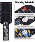 Metal Detector Soldering Project Kit For Newbies And Curious Tinkerers Learn Hands On Electronics With A Handy Non Contact Detection Module Perfect For Home School Projects And Adult Hobbyists - close-up of circuit board and components