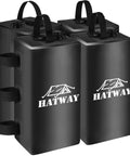 132 Lbs Canopy Weights Set For Pop Up Gazebos And Canopies, 4 Leg Water Bags Each 15L, Heavy Duty Tent Stabilizers in black