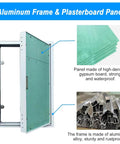 Hassle Free Paintable Drywall Access Panel 14 By 26 Inch Aluminum Frame Heavy Duty Gypsum Board Flush Mount illustrates strong waterproof panel.