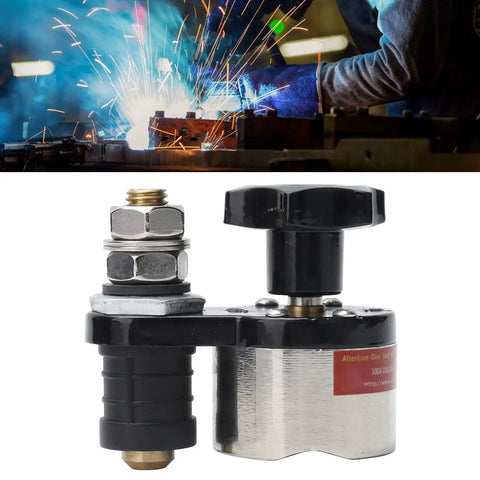 Magnetic Welding Ground Clamp With On And Off Adjustable Switch Switchable Grounding Magnet Connector For Welding Kit