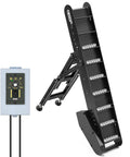 Climbing Belt Conveyor 39 Inch PVC Belt System With 4 Inch Spaced Baffles And Stepless Speed Control for Packaging Lines and Production Runs in Factories