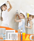 All In One Drywall Patch And Spackle Repair Kit For Quick Holes And Cracks On Walls And Ceilings With 22 Ounce White Putty