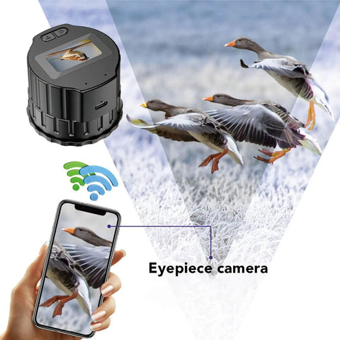 Digital Eyepiece Telescope Camera With 16MP Photos And 1080p Video Recording For 28mm To 48mm Telescopes, 1.5 Inch Screen, Easy On The Go