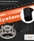 Front Wheel Bearing And Hub Assembly For 2011 2014 Lincoln Navigation Ford F 150 And Expedition 6 Lug Front Left And Right With ABS