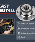 32mm Rear Wheel Bearing Hub Replacement For VW Jetta Beetle Passat Golf GTI Tiguan EOS CC Audi TT Q3 2005 Through 2018 Models 512319