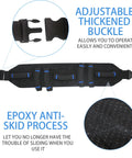 All In One Gait Belt For Seniors With Seven Handles For Safe Patient Transfers Grab And Go Quick Release Buckle Medical Lift Strap