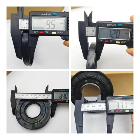 Premium Washing Machine Drum Support Bearing With Shaft Sleeve Bushing Seal Gasket Kit For Smooth Spinning And Quiet Operation Replaces Old Worn Parts To Fix Vibration Issues And Restore Like New Performance