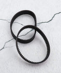 Two Pack HTD201 3M Rubber Planer Drive Belt Featuring 67 Teeth Closed Loop Design compatible with SKIL 1500 Series.