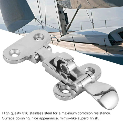 Heavy Duty Toggle Clamp 316 Stainless Steel Marine Grade Anti Rattle Hold Down Latch For Boats RVs Trucks Campers