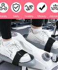 Two Pack Bike Pedal Straps For Stable Foot Retention Adjustable Leg Straps For Elliptical And Electric Pedal Machines