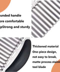 Amazon large stainless steel crinkle cutter with handle for potatoes and vegetables