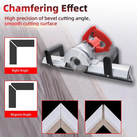 Top Shelf 1200 Watt Electric Tile Bevel Cutter Packs Heavy Duty Punch And Cuts Crisp 45 Degree Chamfers For Swift Home Upgrades Without Any Sweat Or Fuss with right and begonia angles.