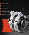 Reliable 12V 100A Direct Fit Alternator For Toyota Corolla 2009 2011 Matrix 2009 2010 Pontiac Vibe 2009 2010 Scion xD 2008 2014 L4 1.8L