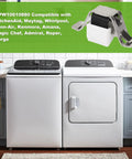 Premium Dryer Door Catch Replacement Kit For Whirlpool Maytag Amana Kenmore WPW10610880 on washer and dryer set