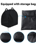Kick Ass Miter Saw Cover crafted from thick waterproof Oxford cloth with storage bag and zipper detail for rugged shop protection.