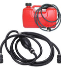 Durable Outboard Fuel Hose Connectors Kit With Hand Pump, Easy Install for Gas Engine Fuel Line, compatible with Hidea Yum.