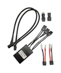 Universal Dual Battery Discharge Balancer Kit For E-Bikes, 40A Max, showing XT60 connectors and black wrap cables
