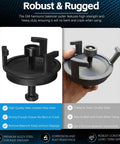 Crank Pulley Puller Kit For LS Engines And Chrysler Dodge Jeep Vehicles, Harmonic Balancer Removal Tool, alloy steel durability