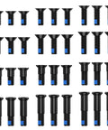 Rock Solid Red Dot Screw Kit With M4 And Six Thirty Two Threads Blue Thread Locker For Rmr Optics and Holosun 407k 507k Delta Point Pro screws layout.