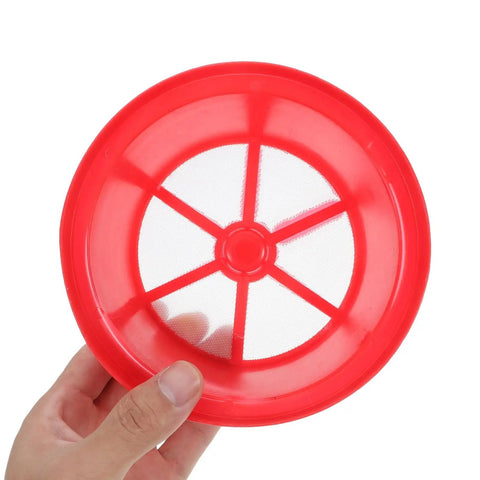 Red Backpack Sprayer Filter Screen 142mm Outer Diameter Knapsack Mesh Strainer For Misting Irrigation And Sprayer Accessories