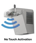 VersaCooler II Combo ADA Electronic Bottle Filler And Filtered Refrigerated Drinking Fountain Includes 8 GPH Lead Free 100 Micron Strainer Greystone Unit with no-touch activation feature