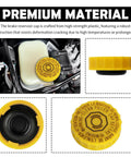 Brake Fluid Cap Replacement For Chrysler, Dodge And Jeep, Leak-Proof Master Cylinder Cap With Non-Slip Edge, Premium Material