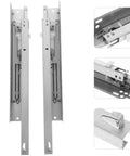 Full Extension Drawer Slides For Cabinets And Furniture With Telescopic Rails, Easy Tool-Free Install, Detachable Quick-Release Latches