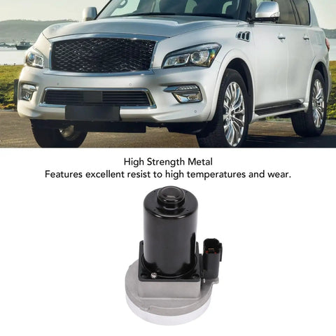 Metal Engine Motor Actuator Heavy Duty Replacement For Nissan Titan Armada Qx80 Qx56 Nv Direct Fit OEM 237531La0b 237531La0a closeup view showing high strength metal construction.
