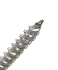 Close-up of Stainless Steel Trim Screws Size Eight By One And Five Eighths Inch Star Drive No Pre Drill Quick Install One Pound Box