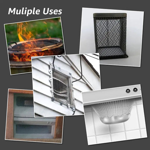 Six Pack 12x8 Inch Stainless Steel Wire Mesh Screens For DIY Projects Vents Cages Garden Windows And Filters Never Rust 20 Mesh With 1mm Aperture And 0.4mm Wire Diameter Bang For Your Buck Heavy Duty Build