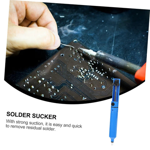 Two Piece Manual Desoldering Pump Solder Removal Tool Suction Gun For PCB Durable Solder Sucker Compact Desoldering Aid