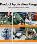 Product application range for Easy Apply Solder Paste Rosin Flux 100g Lead Free PCB Solder Paste With Enhanced Bonding Strength