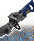 VgtHK 5/8 Inch Electric Hydraulic Rebar Bender, Portable Handheld Steel Bar Bending Tool With 900W Motor For Concrete Work
