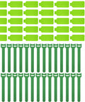 Pro Grade Ultimate Cable Management Kit 61 Piece Set With 30 Cable Labels 30 Reusable Hook And Loop Ties And One Black Quick Dry Marker