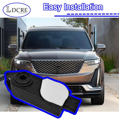 Front Grille Active Aero Shutter Motor Seriously Tough Replacement For Chevy Gmc Cadillac Rigs Getting Airflow Fully Sorted Fast Upgrading Engine Cooling Hella Dependable Direct Bolt On Part 84375398 displayed next to an SUV.