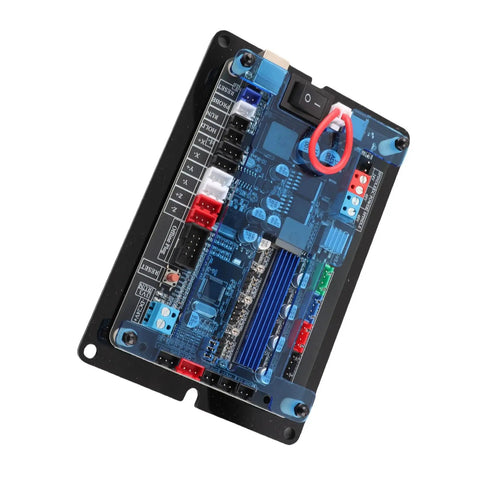 Upgrade Your Workshop With This Badass 32 Bit GRBL Controller Board For 3 Axis CNC Woodworking And Stepper Motor Control showing top view of circuitry.