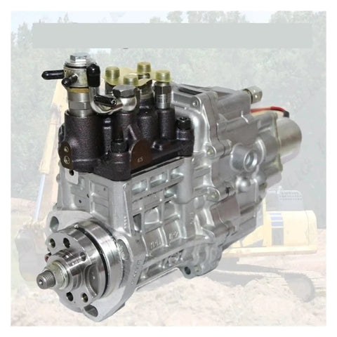 High Performance Diesel Engine 3TNV88 Fuel Injection Pump 729236-51412 featuring heavy duty steel frame and multiple fuel lines.