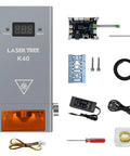 40W Diode Laser Module With Air Assist For Engraving And Cutting, Boss Grade Power Laser Head For Home Shop Engravers with accessories