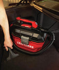 Cordless Shop Vac Vacuum Cleaner Wet And Dry 2 Gallon Tank With 7 Foot Hose Bare Tool Only in car trunk